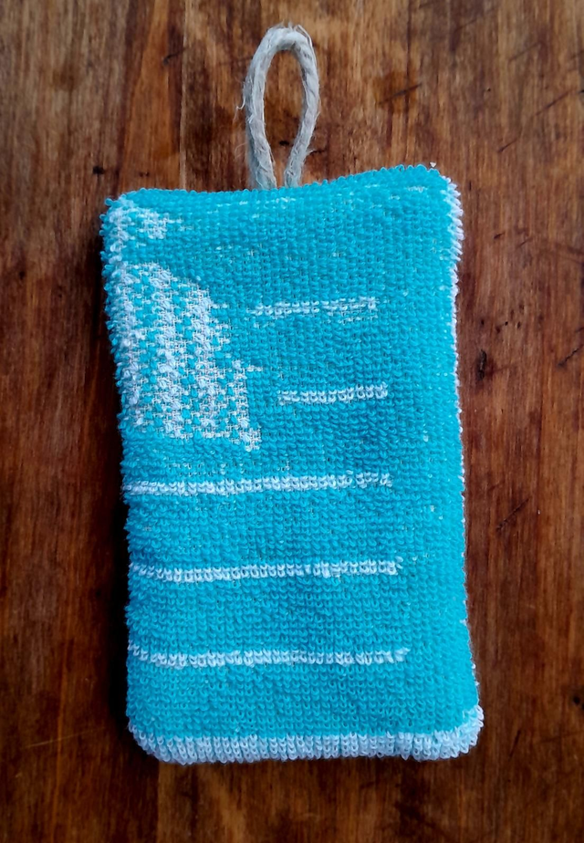 Kit zéro déchet cuisine bleu/vert