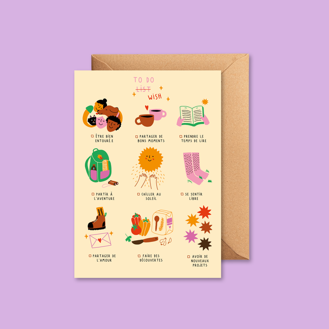 To do wish - Carte
