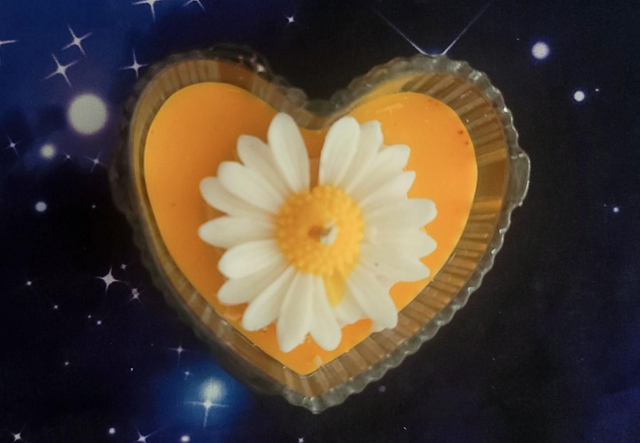 Bougie Marguerite Artisanale 