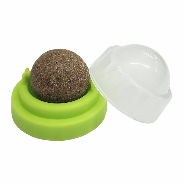 Balle Herbe à chat - fixation ventouse