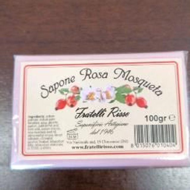SAPONETTA ALL'OLIO DI ROSA MOSQUETA 100 GR
