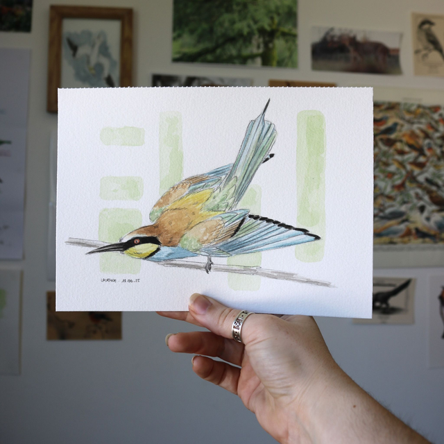 "Révérence" - Etude originale