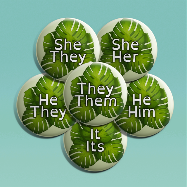 Pronouns Badges