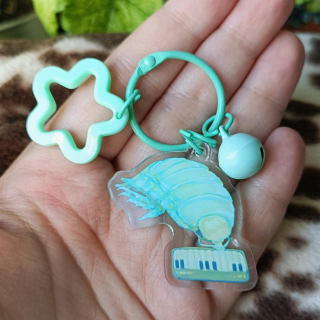 isopody - acrylic keychain