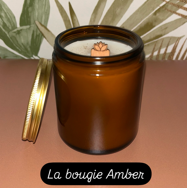 Amber - Bougie parfumée