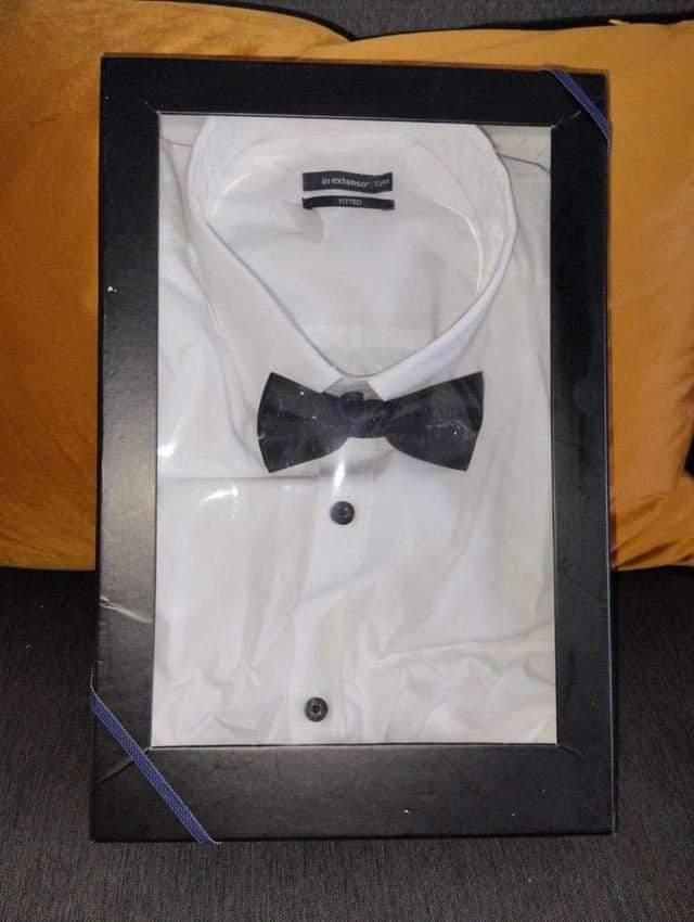 Coffret chemise et noeud papillon