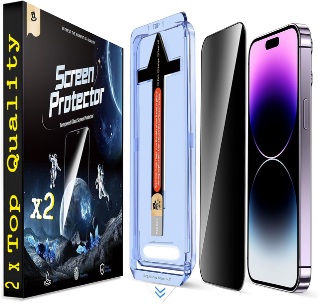 2x Doppelt gehärtetes Display Schutzglas HD Klar mit Rahmen 