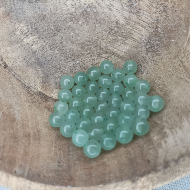 Aventurine Verte / Perle de 6 mm à l&#039;unité / Pierres Naturelles Rondes et Polies