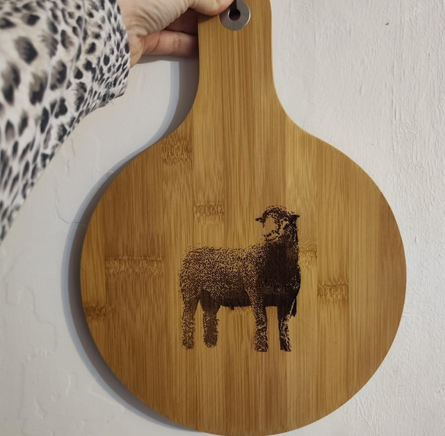 Round chopping board 