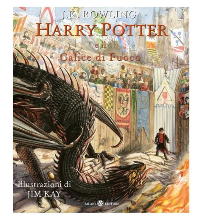 Harry Potter e il Calice di Fuoco Edizione Illustrata da Jim Kay - di J.K. Rowling (Prima Stampa)