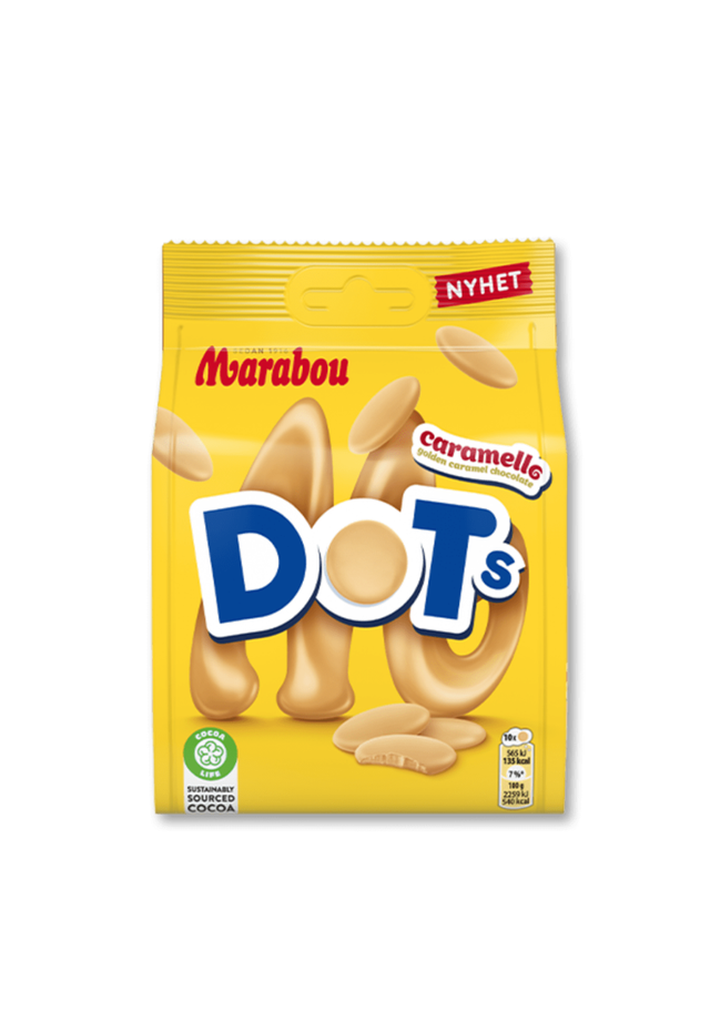 Marabou Dots Caramelo - 120g