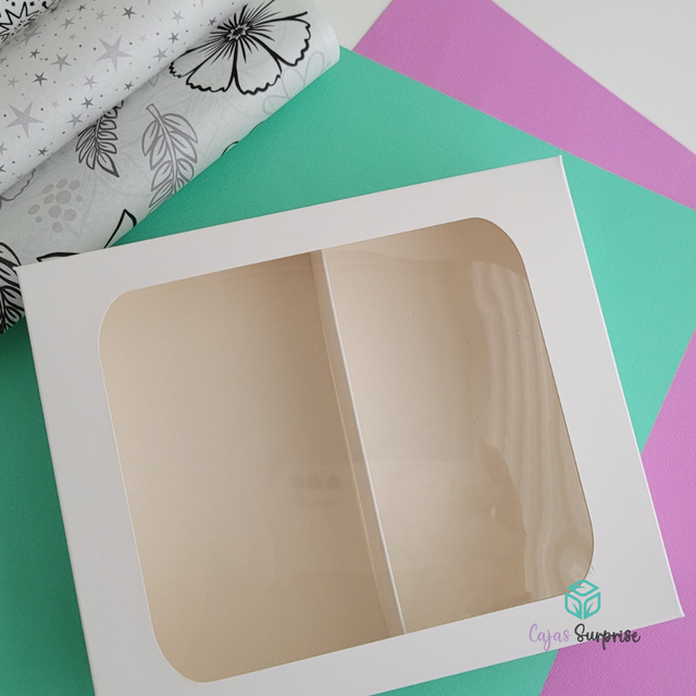 Box 20x20x5 con 2 Divisiones