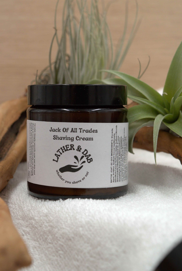 Shaving Cream: The Jack Of All Trades, unscented for a Gentle, Natural Shave