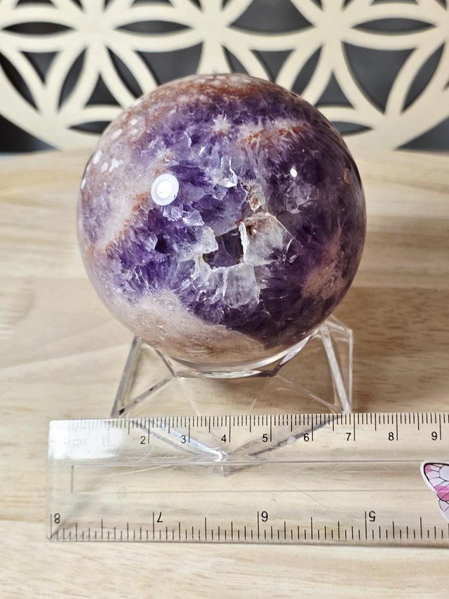 Sphère Agate fleur de cerisier 