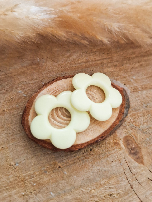 Module "Fleurs" - Modèle jaune pastel