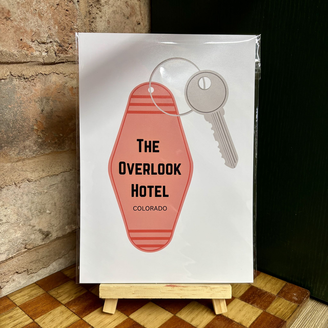 The Overlook Hotel Keyring A5 Print 