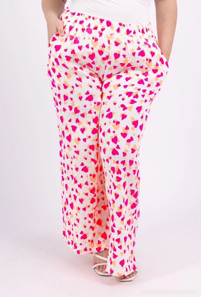 Pantalon cœurs
