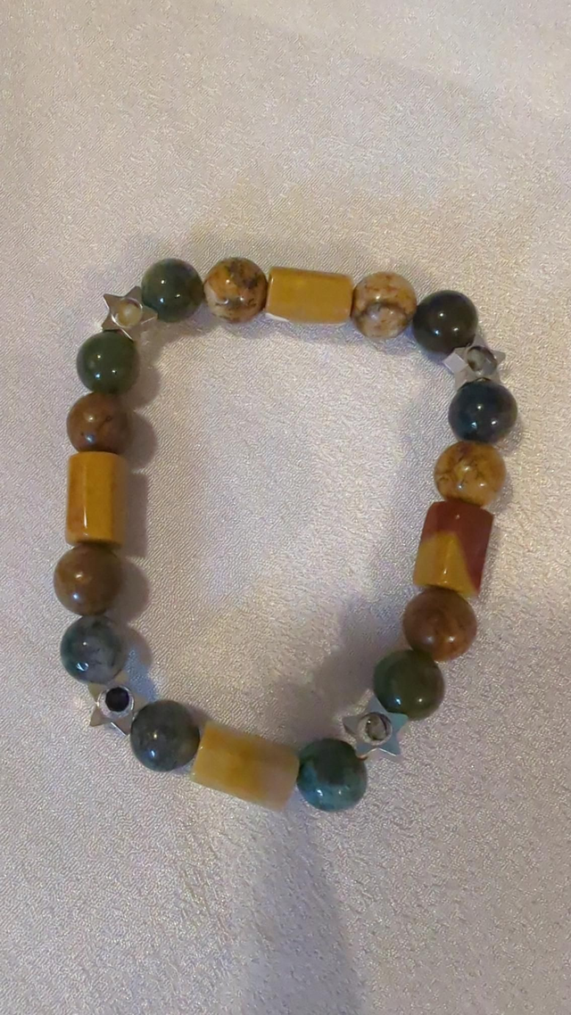 Bracelet " Courage et épanouissement" t 16 et 18