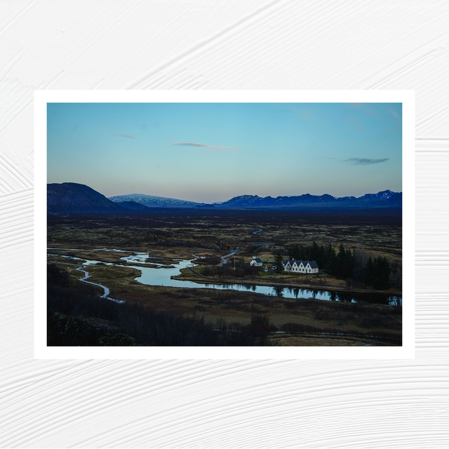 Paysage islandais - A4