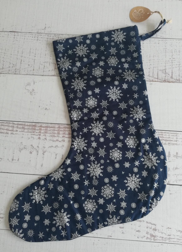 Snowflake Christmas Stocking