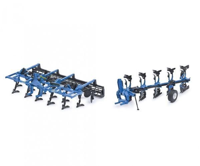 Charrue RABE Super Albatros et Déchaumeur GRUBBER 
SCH 7883

