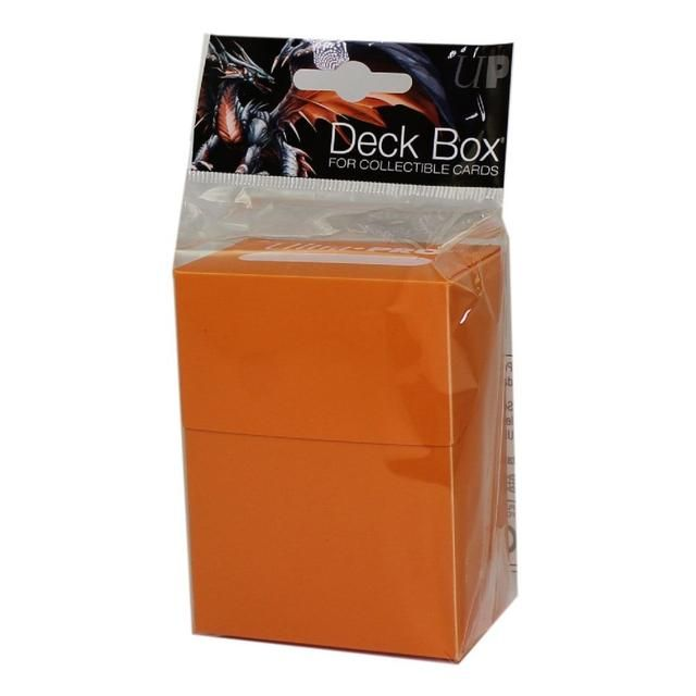 Ultra Pro Deck Box Solid Pumpkin Orange