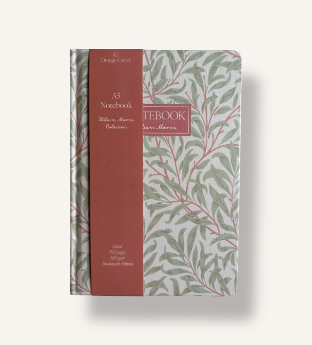 William Morris Notebook – Green Leaves
