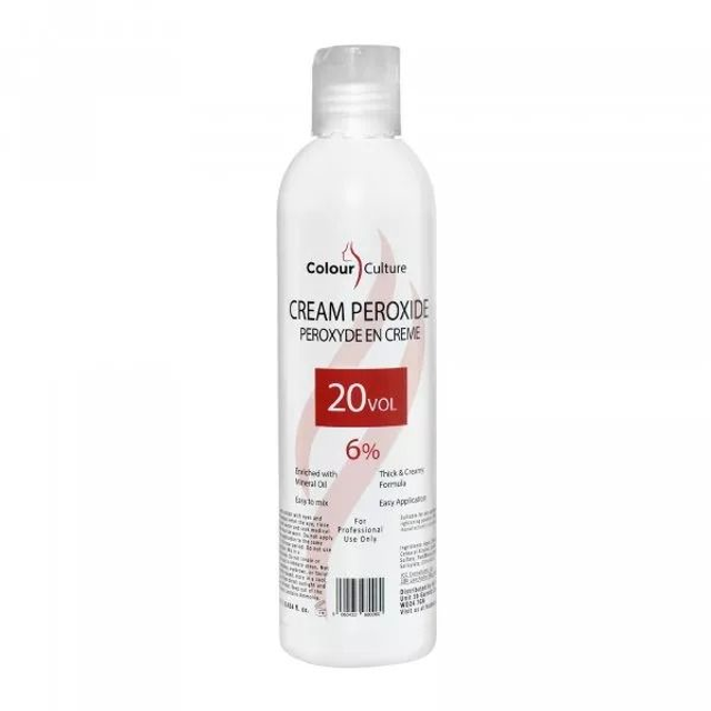 COLOUR CULTURE: CREAM PEROXIDE 6% 20 VOL - 250ML