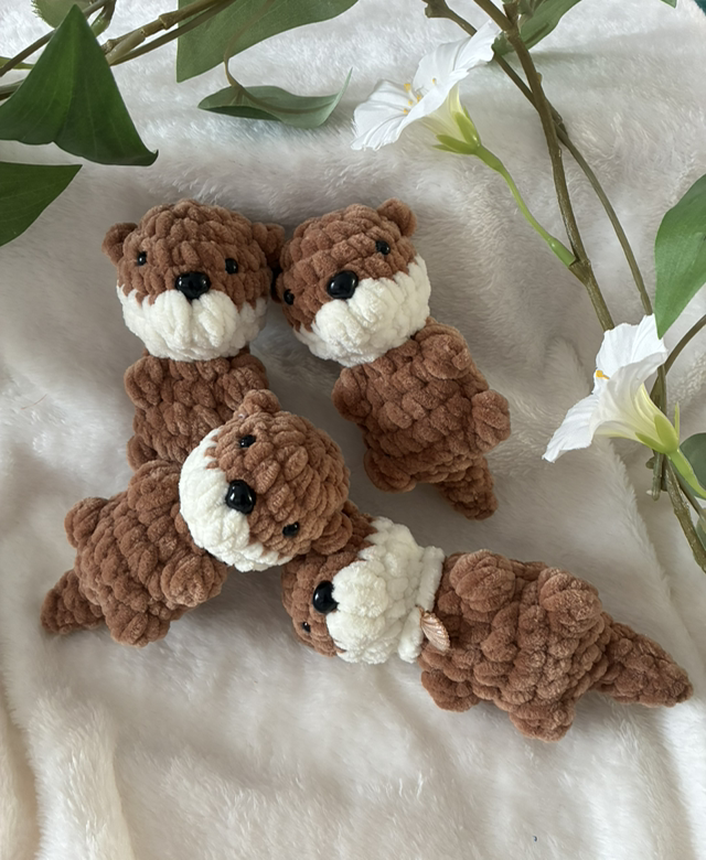 Schlüsselanhänger Otter