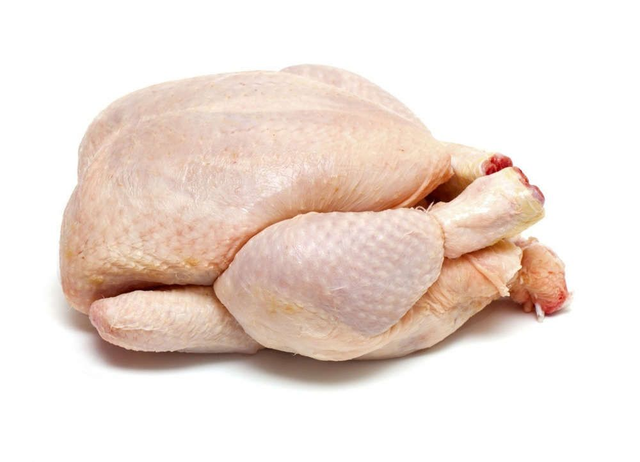 Poulet entier (environ 2.5 kg pièce) à 6 € / kg à retirer le 5 février