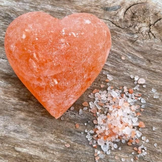 Coeur de sel d&#039;Himalaya 