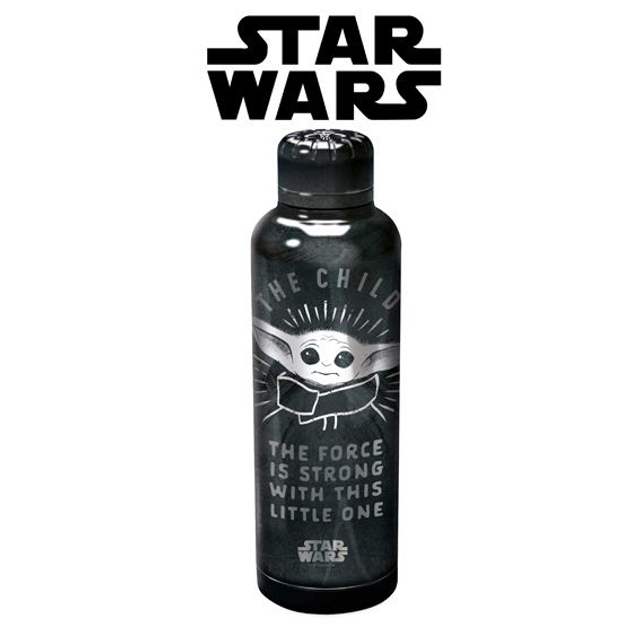 Botella de agua reutilizable térmica de acero inoxidable con doble aislamiento de 515 ml de Baby Joda