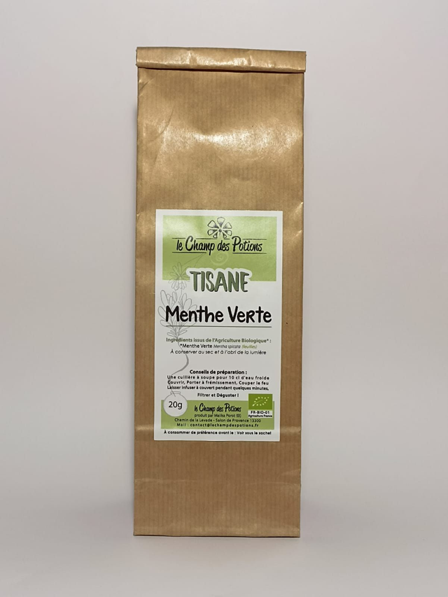 Tisane menthe verte