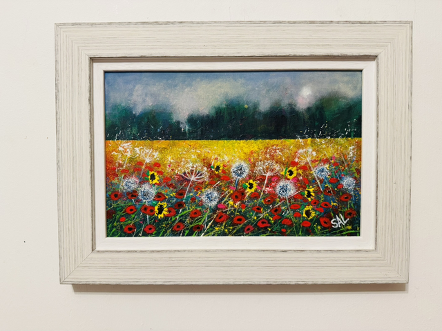 Original painting- Landscape- I Love You More and More Each Day! 