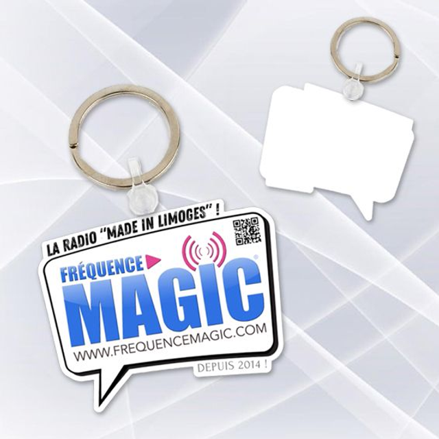 PORTE CLES BULLE