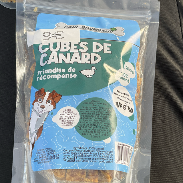 Cubes de canard