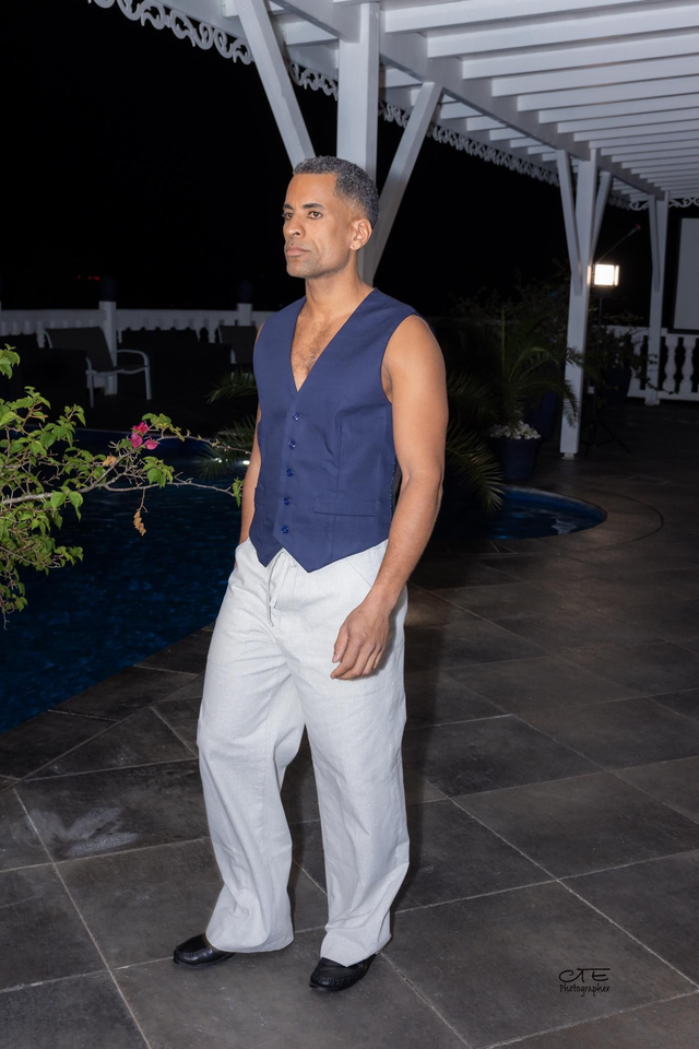 Gilet devant coton dos soie lurex doublé coton