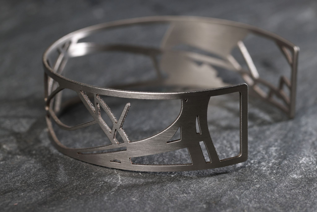 Colmar - Vieille ville | Manchette large | Inox | Dédale