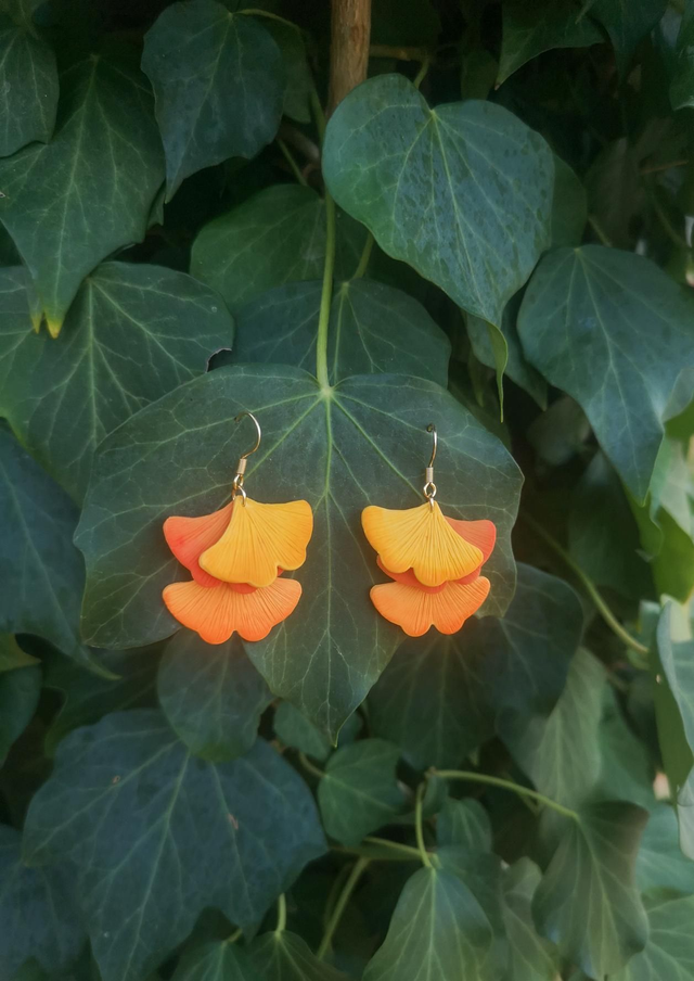 Collection Florale Vent d'automne - Boucles d'oreilles Ludivine