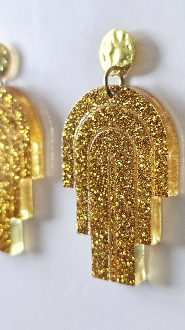 MIAMI aux fines paillettes dorées