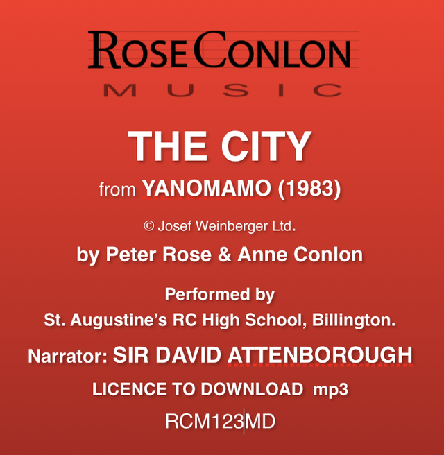 THE CITY RCM123MD (mp3) from Yanomamo 1983  by Peter Rose &amp; Anne Conlon