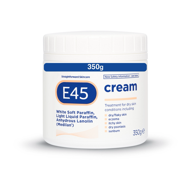 E45 Cream Treatment for Dry Skin Conditions 350g