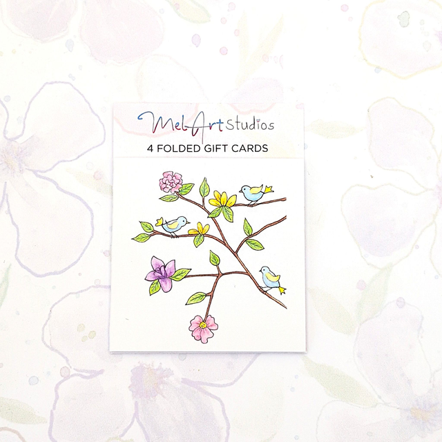 Folded Gift Cards - Pack of 4