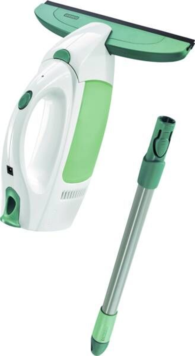 Leifheit Akku-Fenstersauger 51001 Dry&Clean mit Stiel Türkis