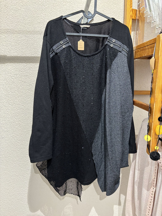 Pull noir original S by Suzie (325)