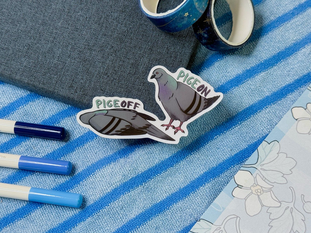 Pigeon Sticker - Pigeon Pigeoff