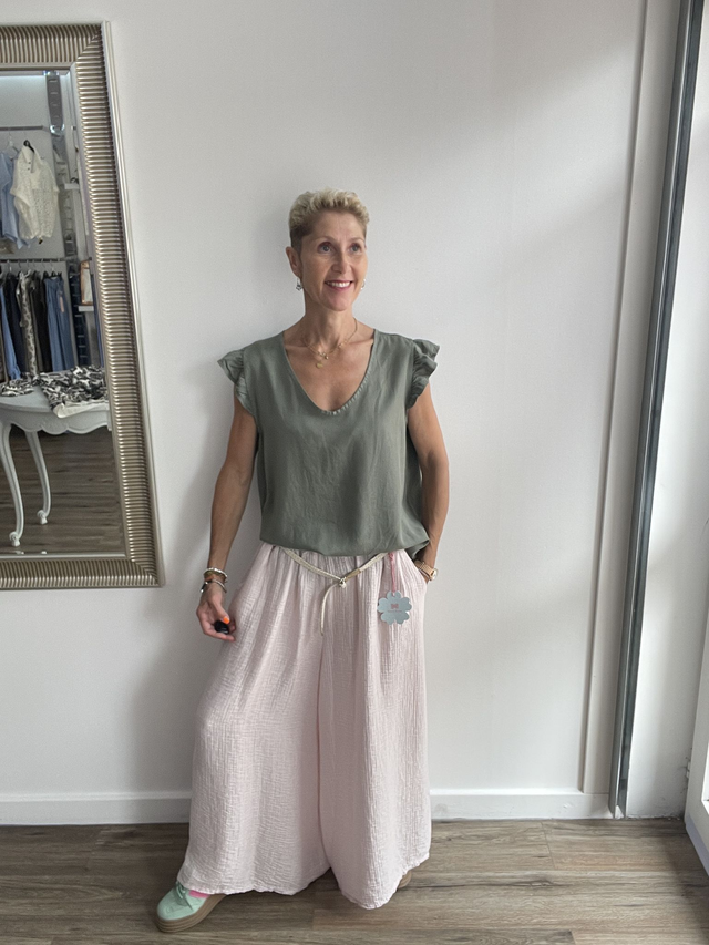 Pantalon rose