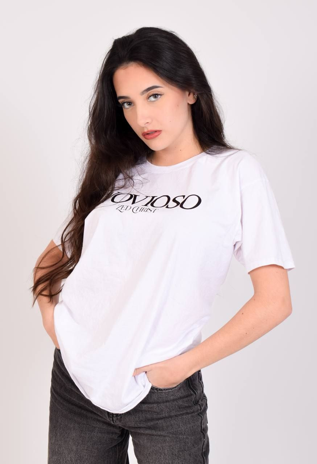 WOVIOSO Blanc  - Typographie noir 