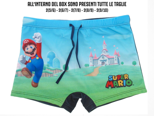COSTUME MARE, PISCINA SUPER MARIO , CASTELLO 