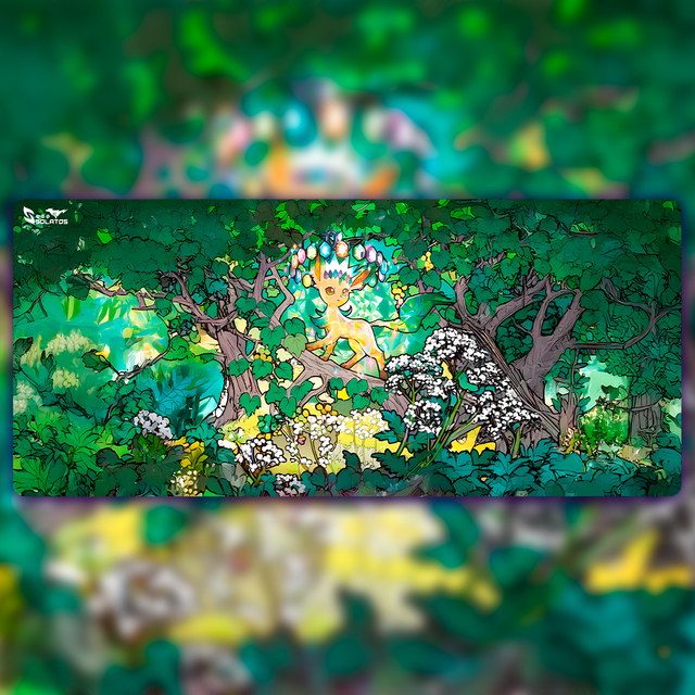 LEAFEON Prismatic Mousepad/Playmat